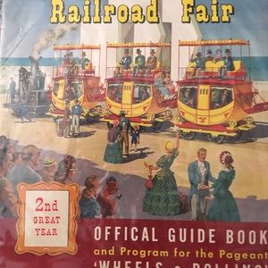 Chicago railroad fair guide book 1949
